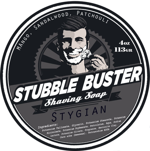 Stygian by Stubble Buster - Handmade Shaving Soap