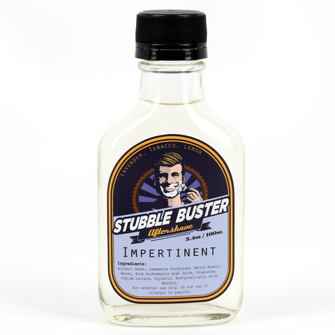 Impertinent by Stubble Buster - Handmade Aftershave Splash